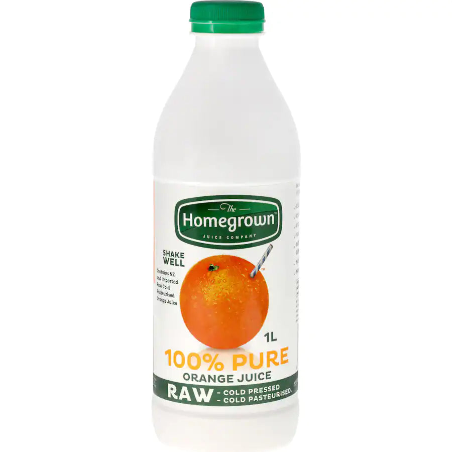 Homegrown Orange Juice 1lt