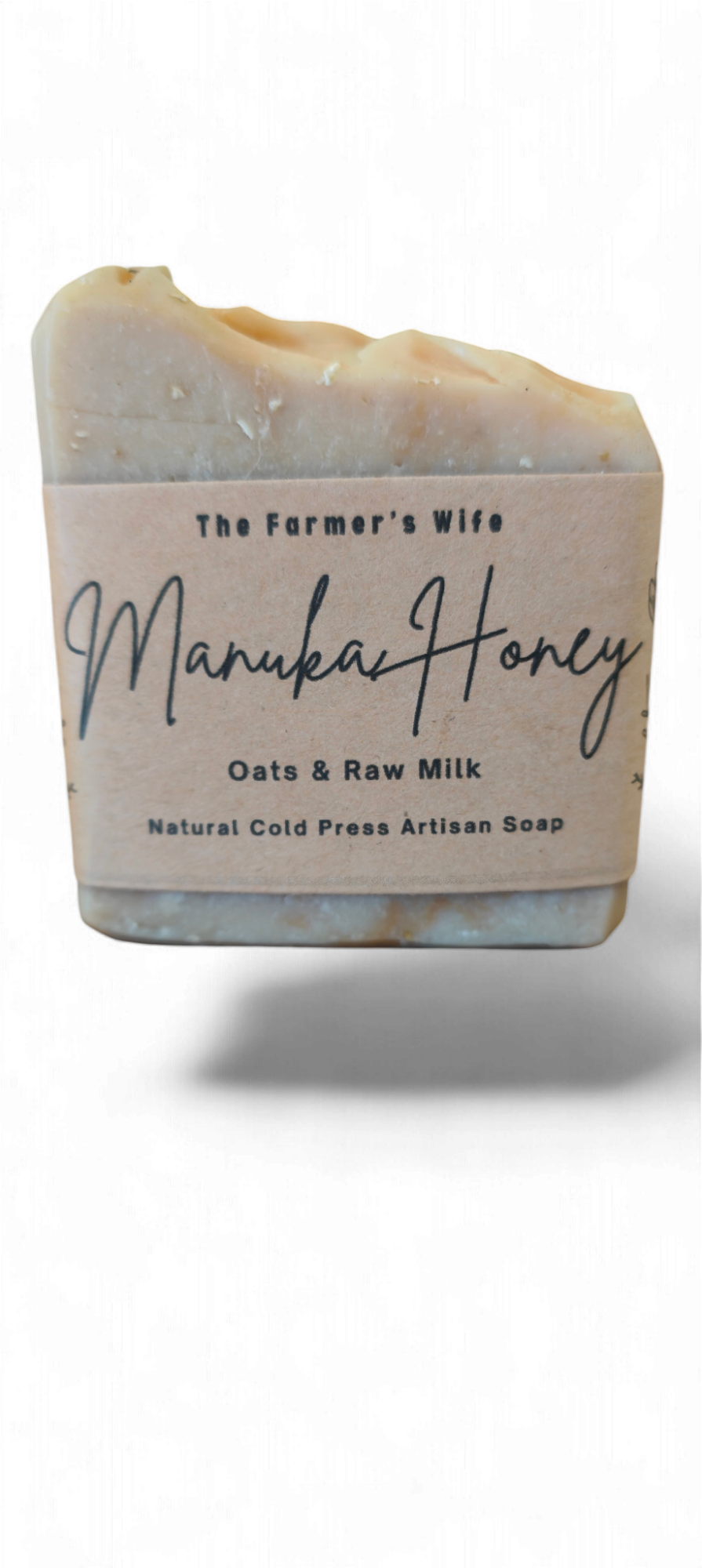 Manuka Honey Soap with Oats and Raw Milk