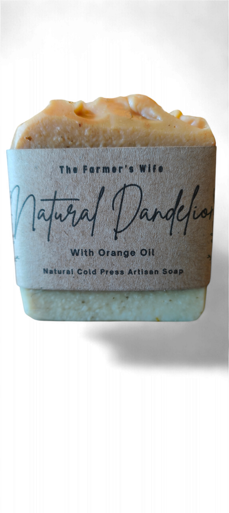 Natural Dandelion Soap with Orange Oil