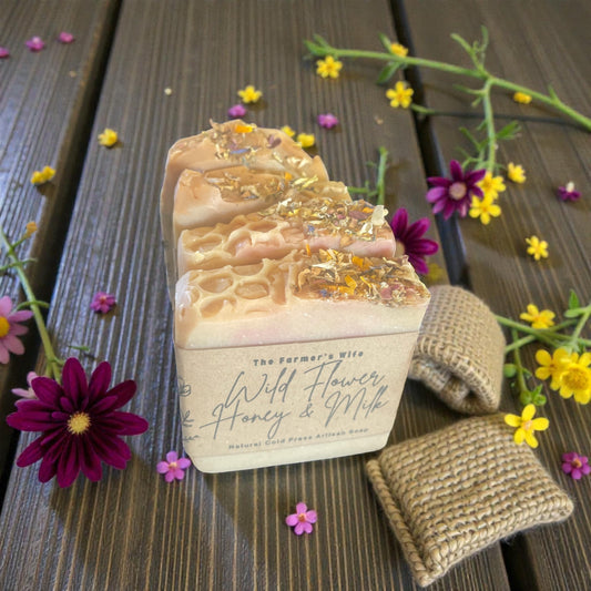 Wild Flower, Honey & Milk Soap