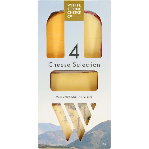 Whitestone Cheese - 4 Cheese Selection 280g