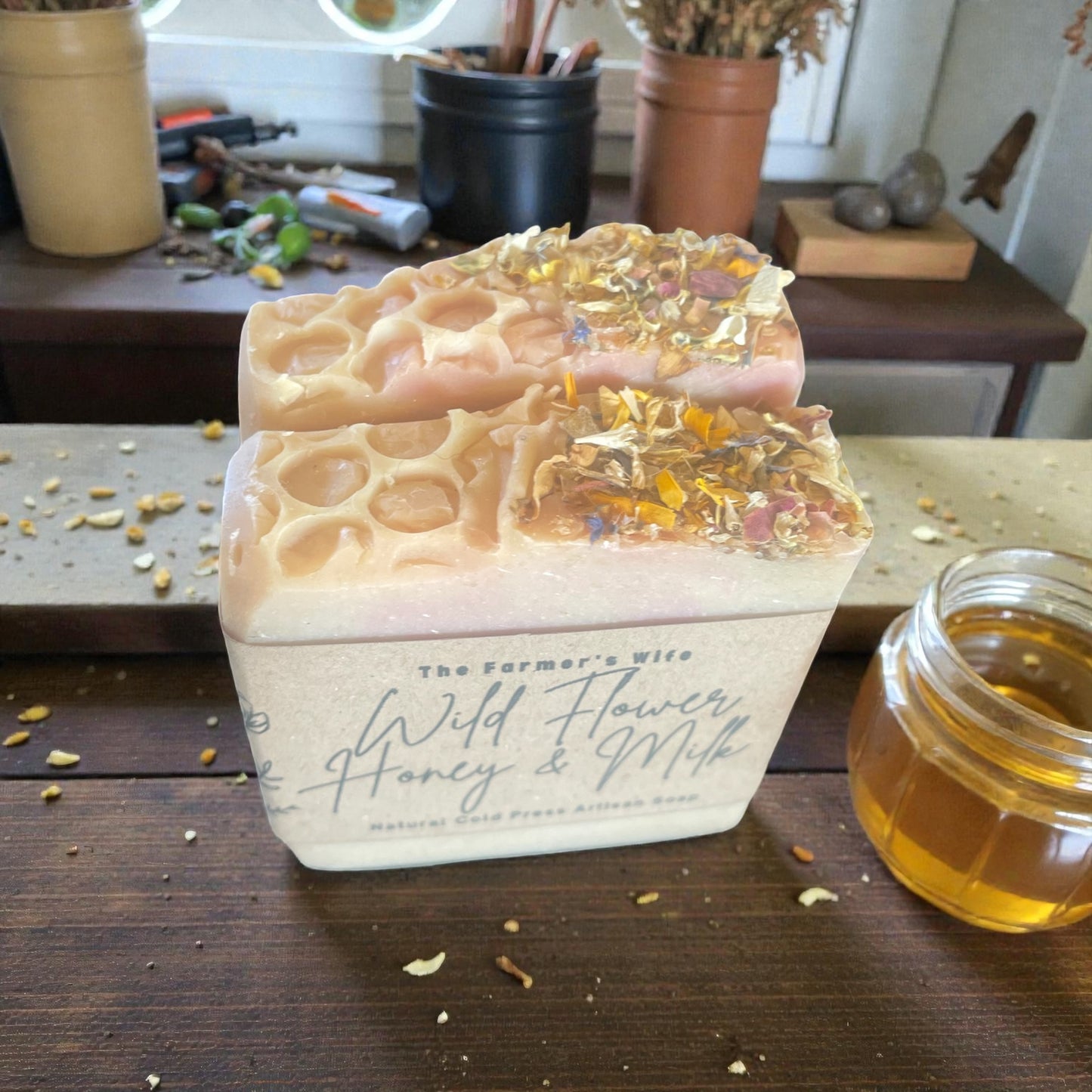 Wild Flower, Honey & Milk Soap