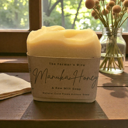 Manuka Honey & Raw Milk Soap