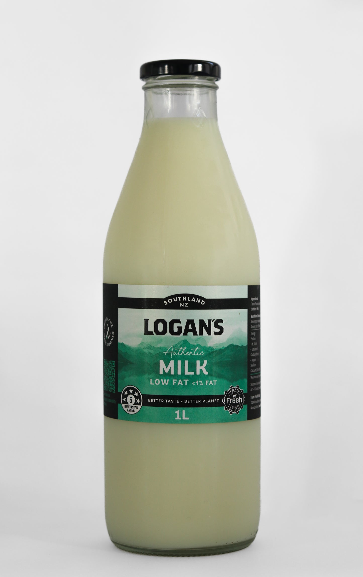 Farm Fresh South - Trim Pasteurised Milk 1lt