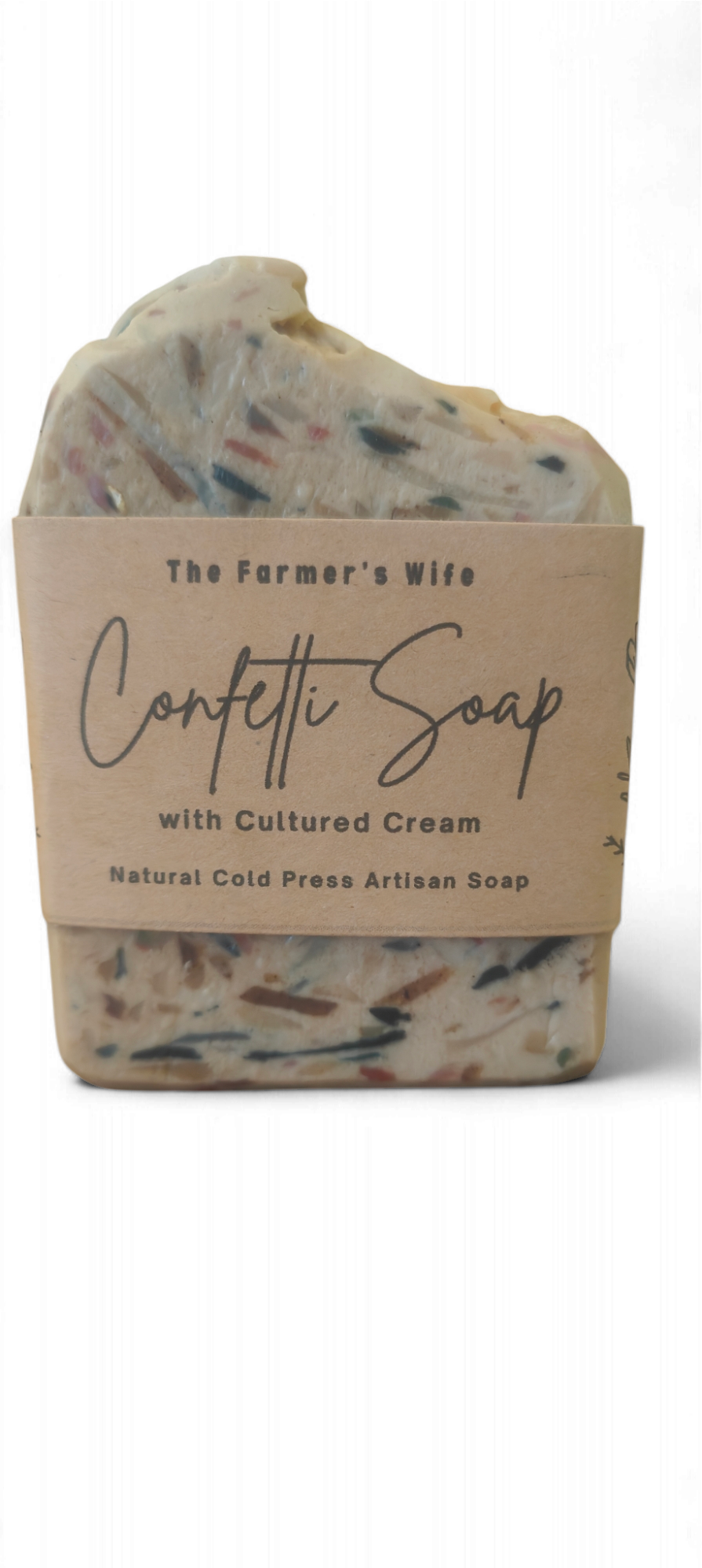 Confetti Soap with Cultured Cream