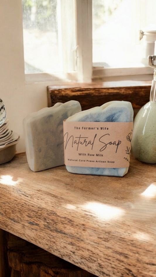 Natural Soap with Raw Milk