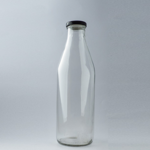 Empty 1 Litre Glass Reusable Bottle